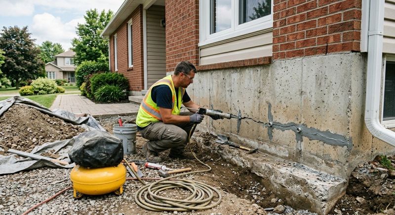 Basement Foundation Repair in Jamaica Plain, MA