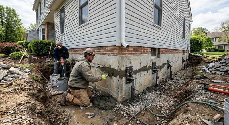 Basement Foundation Repair in Lakeville, MA