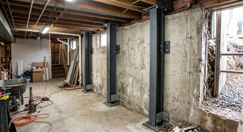 Basement Stabilization in Abington, MA