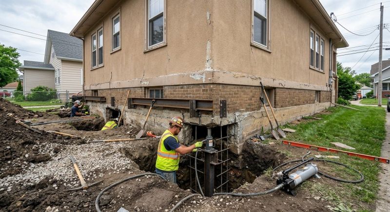 Basement Underpinning in Abington, MA