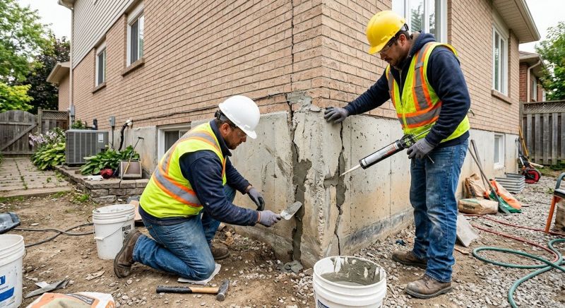 Building Foundation Repair in Dighton, MA