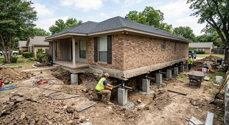 Concrete Foundation Leveling in Holbrook, MA