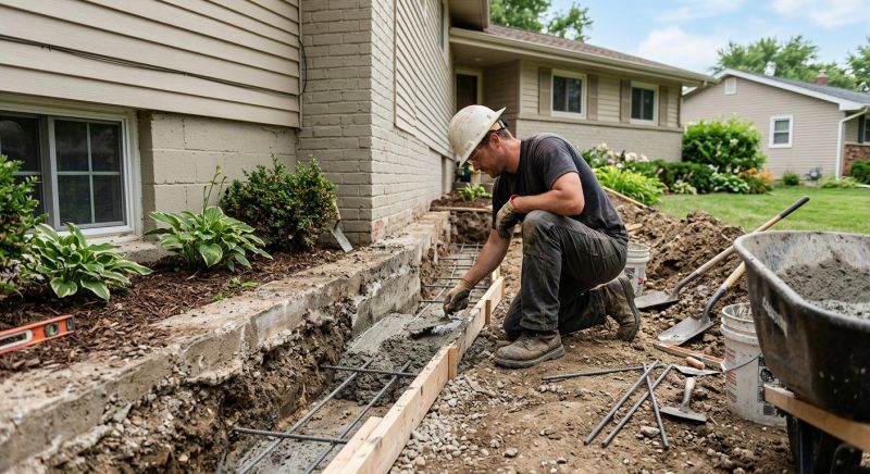Concrete Foundation Repair in Braintree, MA