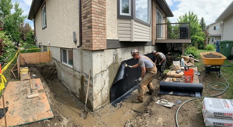 Concrete Foundation Repair in Duxbury, MA