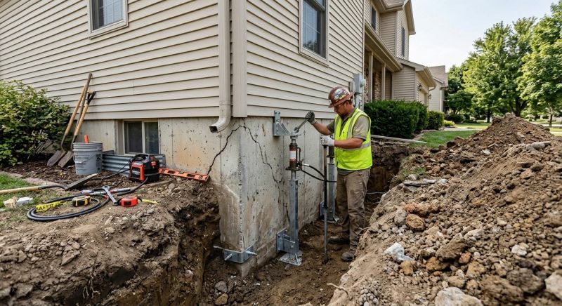 Concrete Foundation Repair in Hull, MA