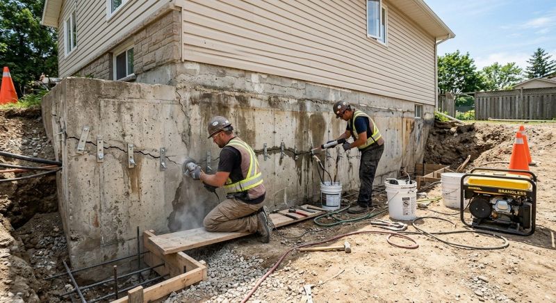 Concrete Foundation Repair in Pembroke, MA