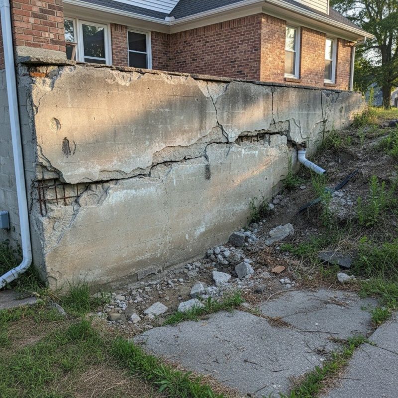 Cracked Foundation Repair in Norton, MA