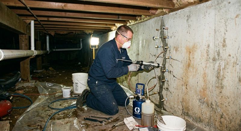 Crawlspace Foundation Repair in Brockton, MA