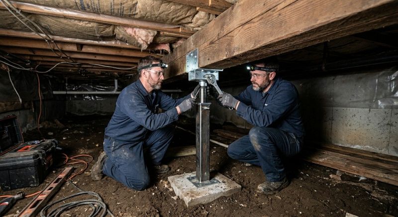 Crawlspace Foundation Repair in Jamaica Plain, MA