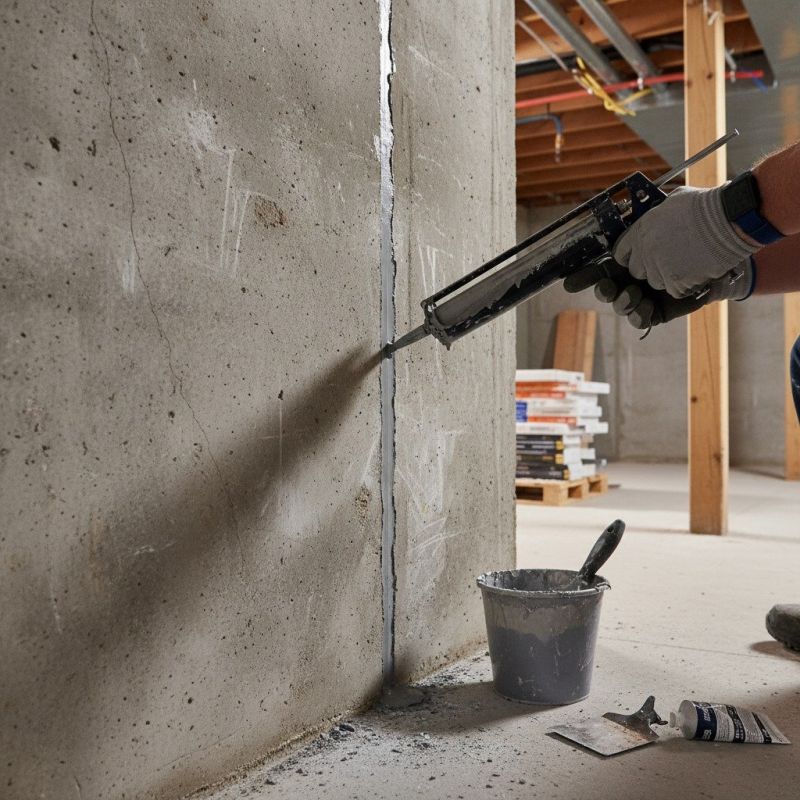 Foundation Crack Repair in Medfield, MA
