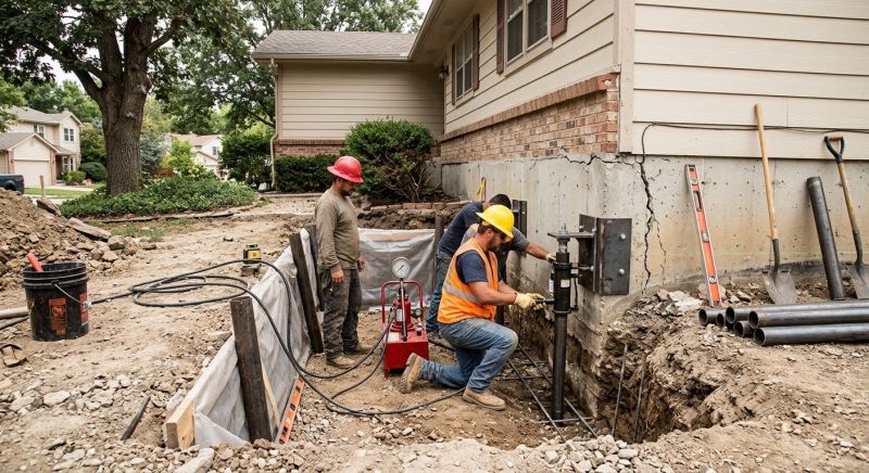 Foundation Damage Repair in Bridgewater, MA