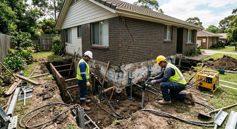 Foundation Damage Repair in Medfield, MA