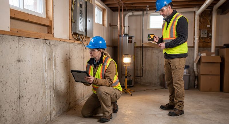 Foundation Inspection in Abington, MA
