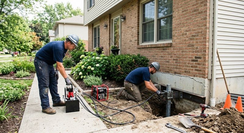 Foundation Jacking in Chelsea, MA