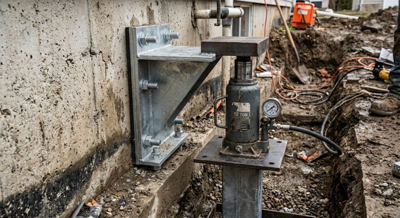 Foundation Jacking in Holbrook, MA