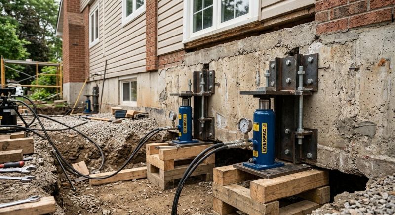 Foundation Jacking in Middleboro, MA