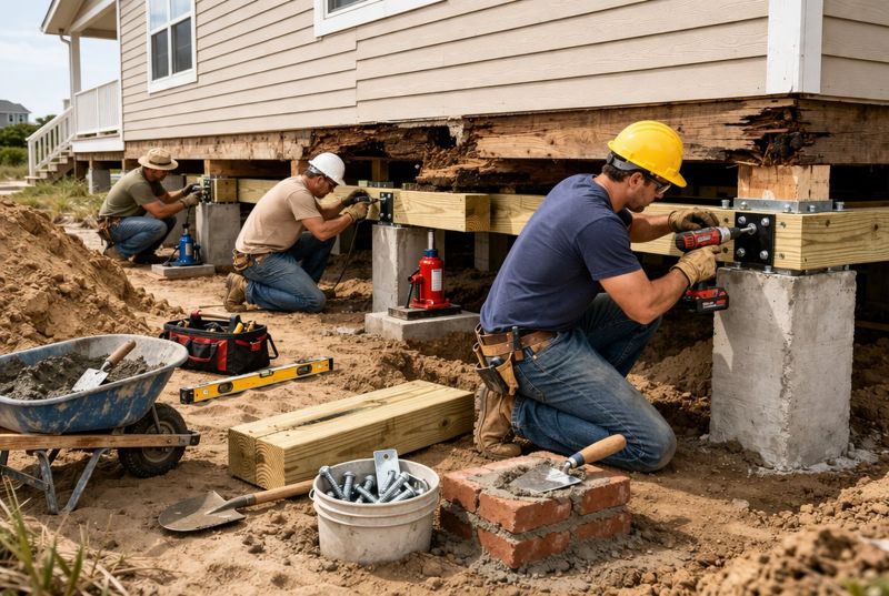 Foundation Raising in Dedham, MA