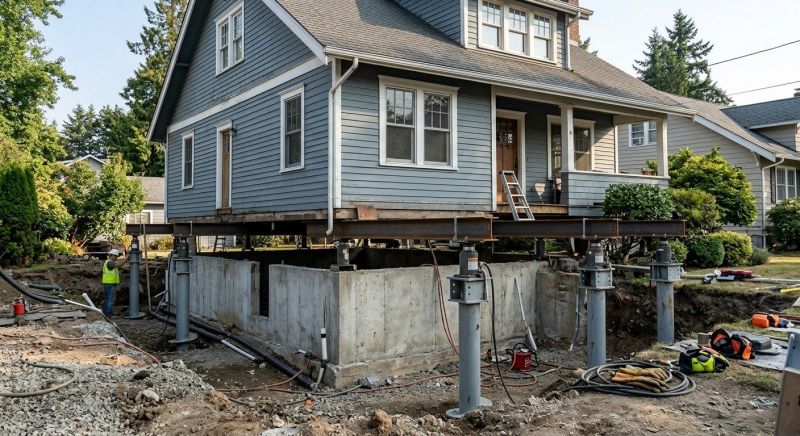 Foundation Raising in Melrose, MA