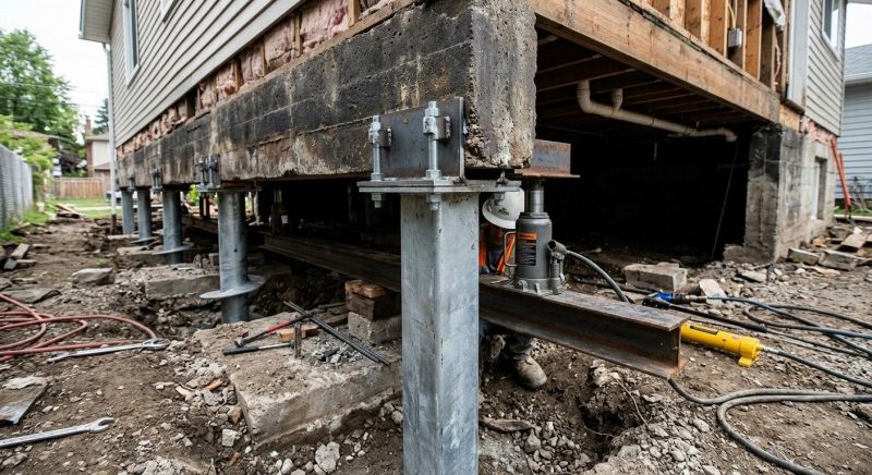 Foundation Raising in Norwood, MA