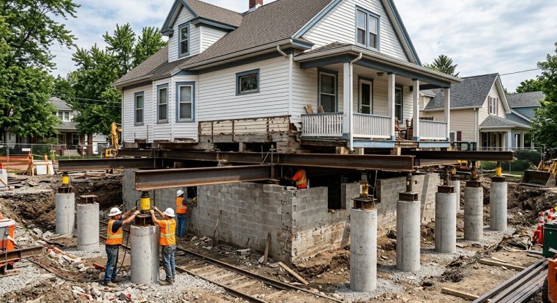 Foundation Raising in Saugus, MA