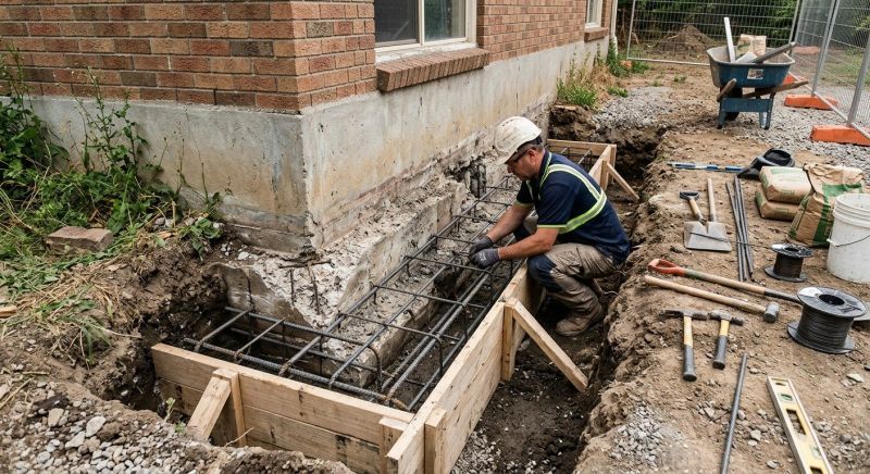 Foundation Repair in East Walpole, MA