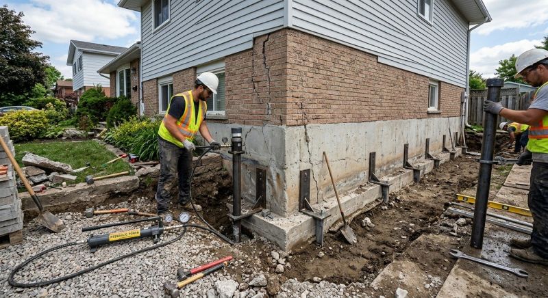 Foundation Stabilizing in Berkley, MA