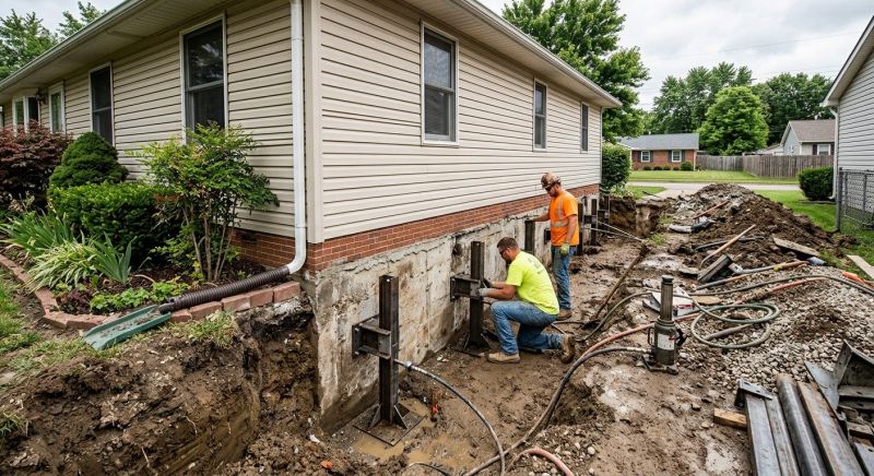 Foundation Stabilizing in Everett, MA