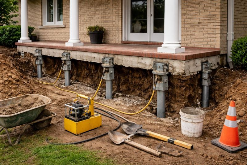 Foundation Stabilizing in Norwood, MA