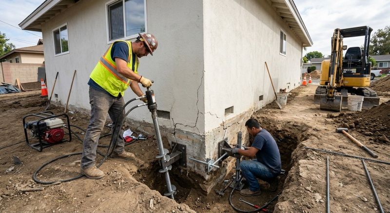 Foundation Stabilizing in Plymouth County, MA