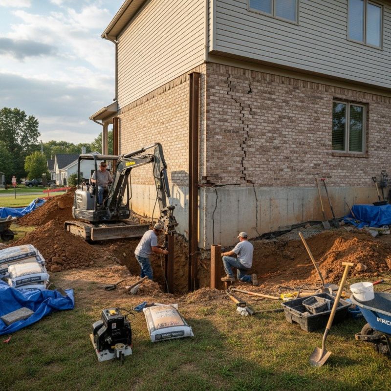 Foundation Structural Repair in Arlington, MA