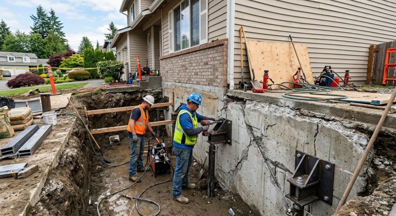 Foundation Structural Repair in Avon, MA