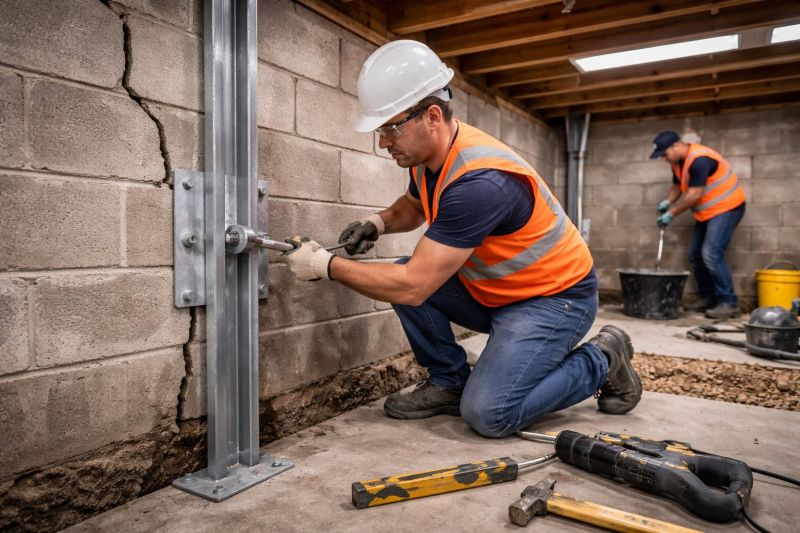 Foundation Structural Repair in Medway, MA