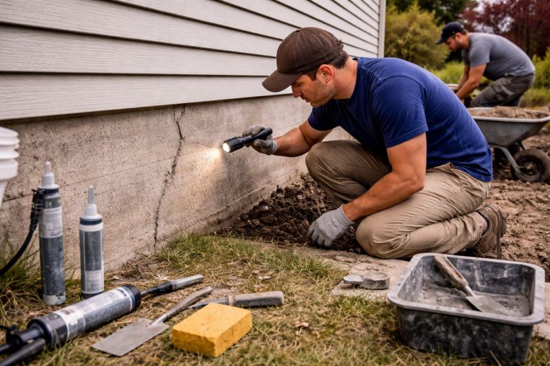 Home Foundation Repair in East Taunton, MA