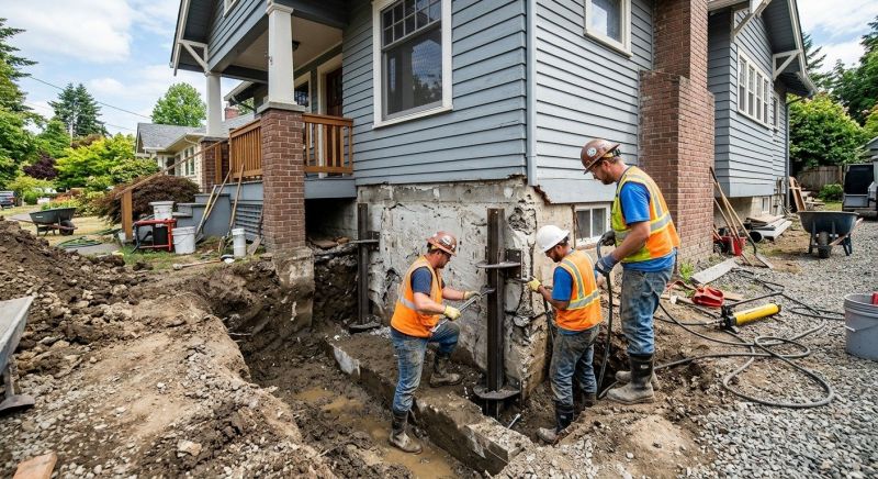 Home Foundation Repair in Malden, MA