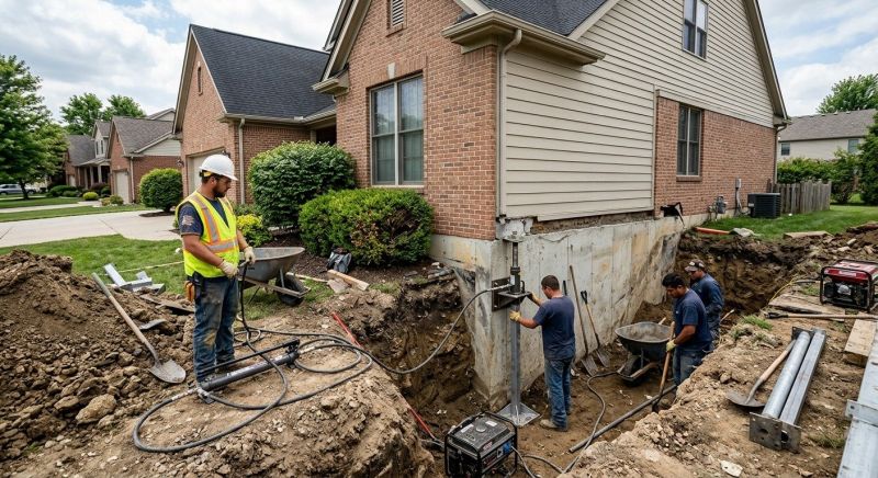 House Foundation Repair in Norwell, MA
