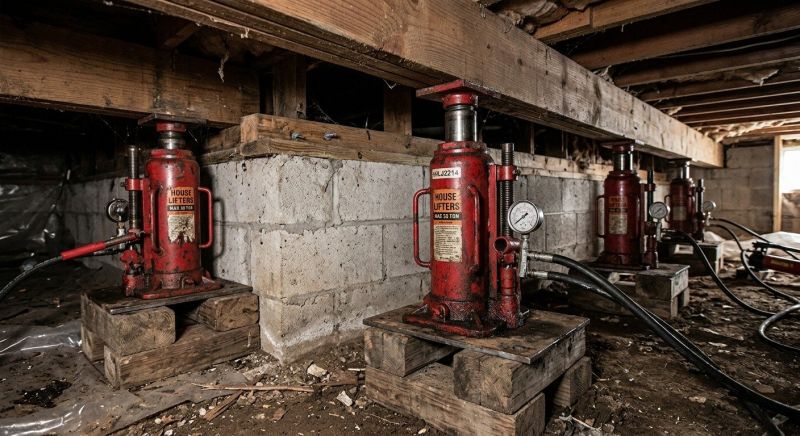 House Settling Repair in Abington, MA