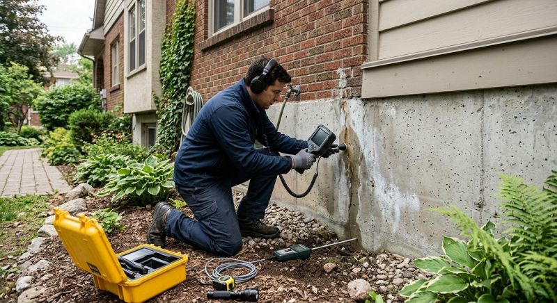 Leaking Foundation Repair in Abington, MA
