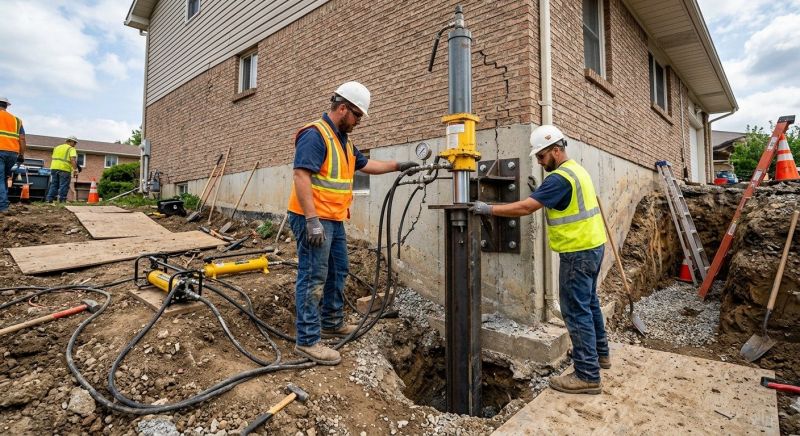 Settling Foundation Service in South Easton, MA