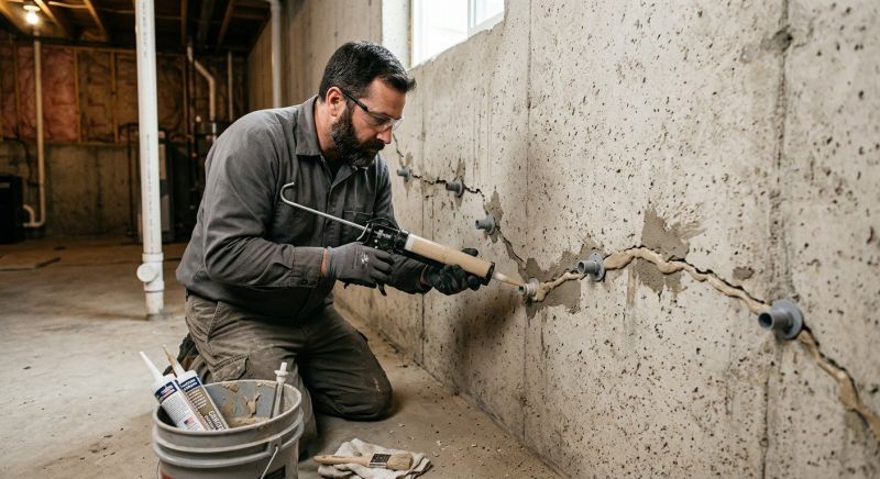 Structural Crack Repair in Abington, MA